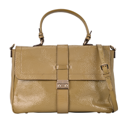 Harriet Tote, Leather, Green, 514, DB, 2*
